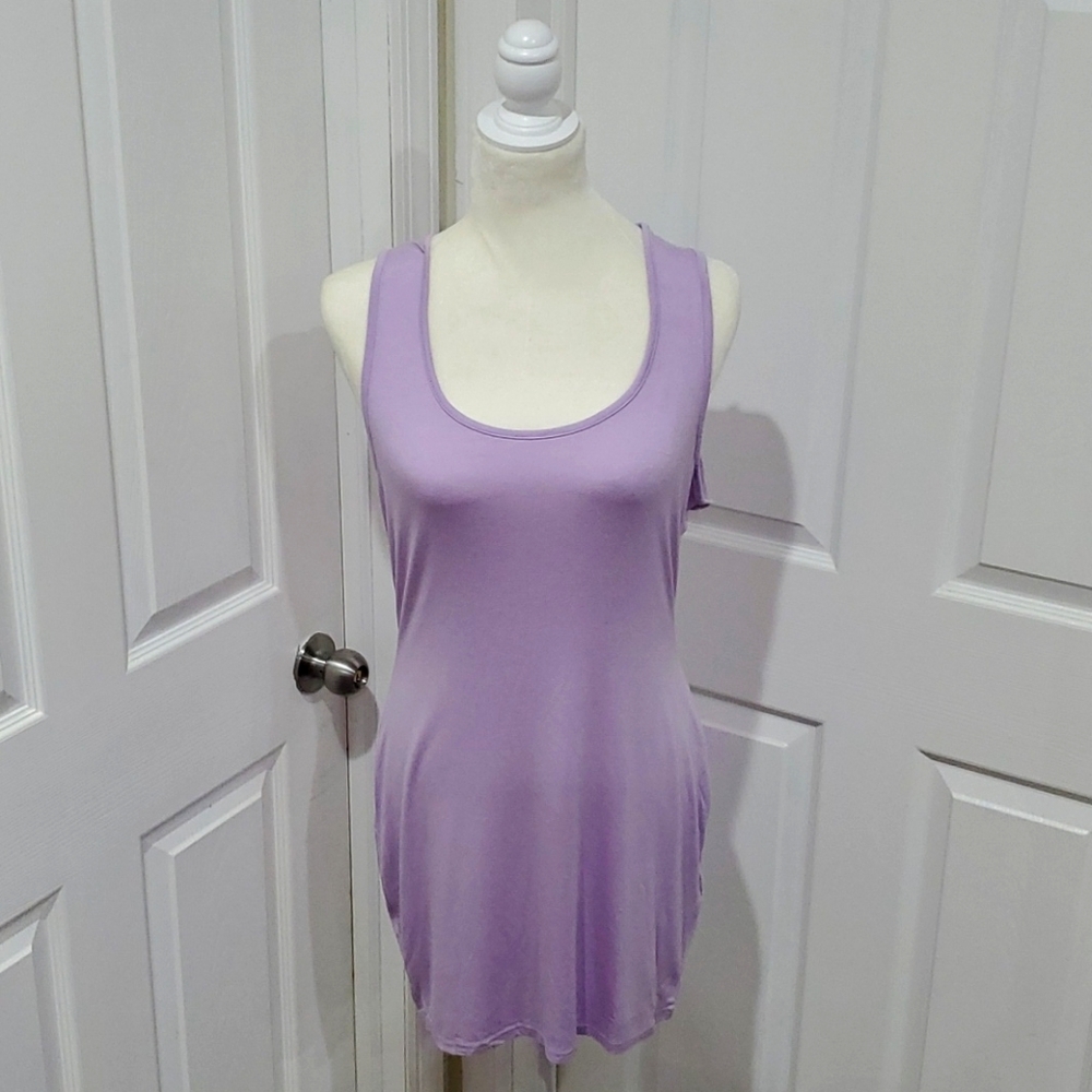 Boohoo Lilac mini dress